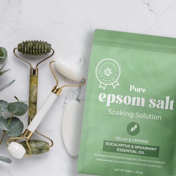 Pure Epsom Salt Soaking Solution - Relax & Unwind - 3lbs - Picture 8 of 8